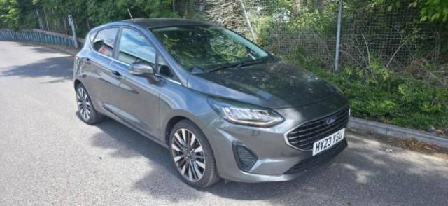 Ford Fiesta 1.0 EcoBoost Hbd mHEV 125 Titanium X 5dr Auto Hatchback Petrol Grey