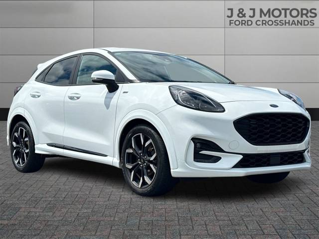 Ford Puma 1.0 EcoBoost Hybrid mHEV ST-Line X 5dr Hatchback Petrol White