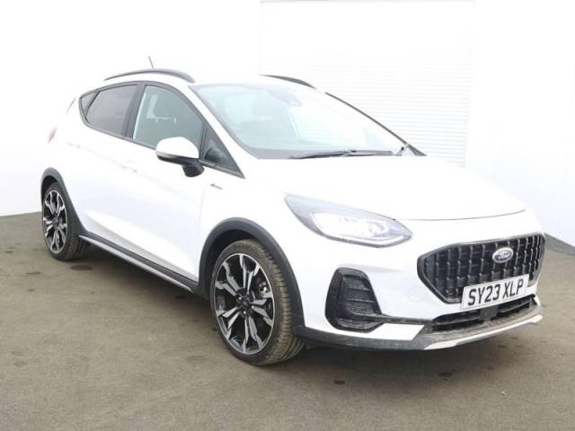 Ford Fiesta 1.0 EcoBoost Hbd mHEV 125 Active X 5dr Auto Hatchback Petrol White