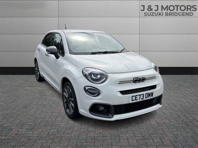 Fiat 500x 1.5 Hybrid 48V Top 5dr DDCT Hatchback Petrol White