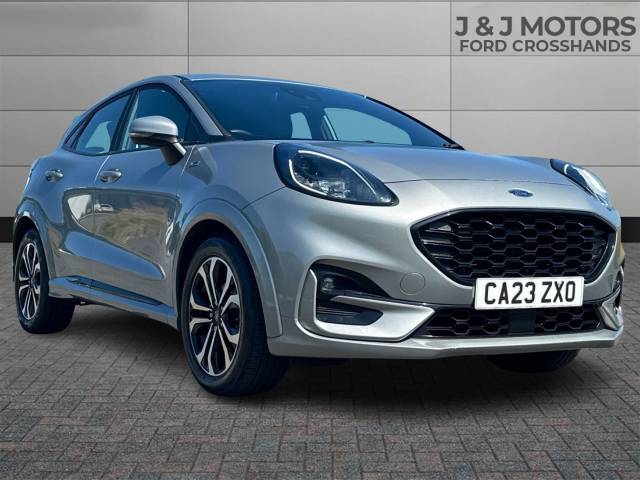 Ford Puma 1.0 EcoBoost Hybrid mHEV ST-Line 5dr Hatchback Petrol Silver