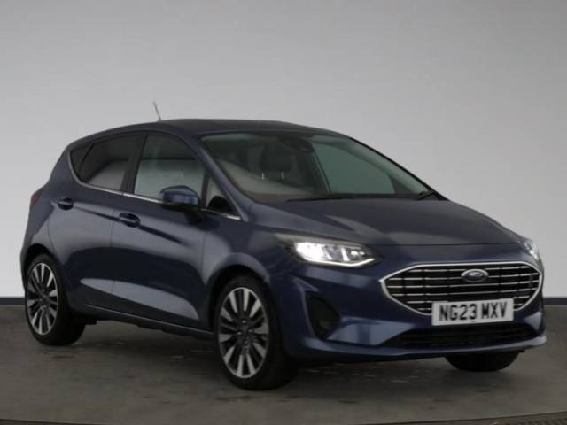 Ford Fiesta 1.0 EcoBoost Hbd mHEV 125 Titanium X 5dr Auto Hatchback Petrol Blue