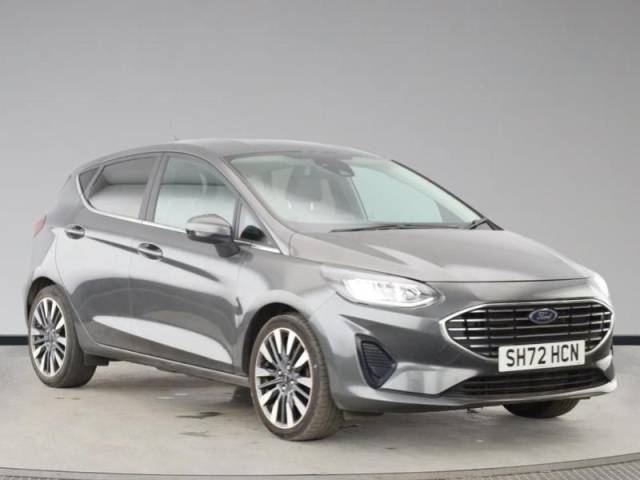 Ford Fiesta 1.0 EcoBoost Hybrid mHEV 125 Titanium X 5dr Auto Hatchback Petrol Grey