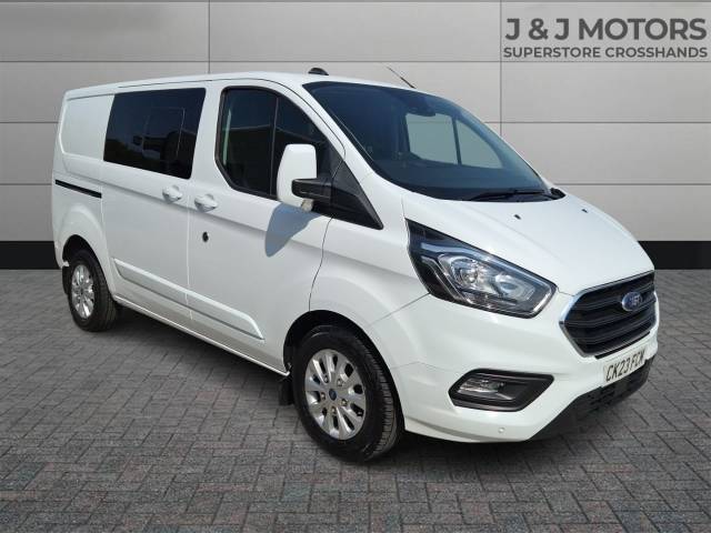 Ford Transit Custom 2.0 EcoBlue 130ps Low Roof Limited Van Panel Van Diesel White