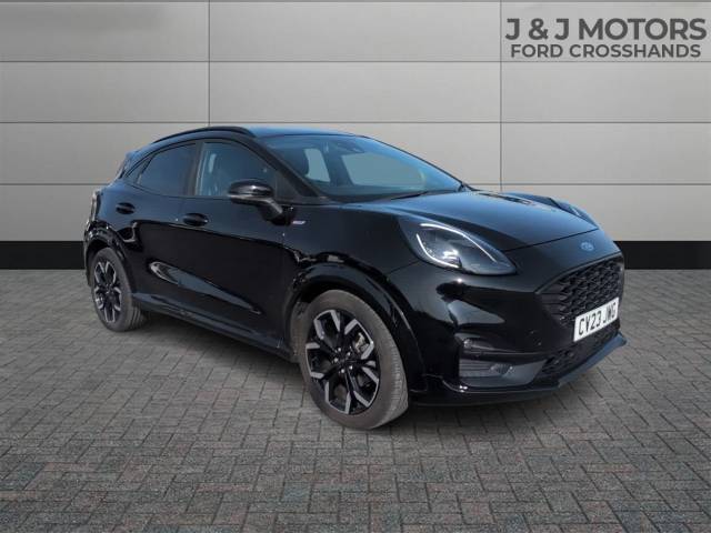 Ford Puma 1.0 EcoBoost Hybrid mHEV ST-Line X 5dr Hatchback Petrol Black