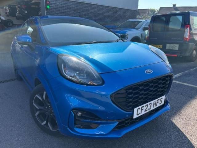 Ford Puma 1.0 EcoBoost Hybrid mHEV ST-Line X 5dr Hatchback Petrol Blue