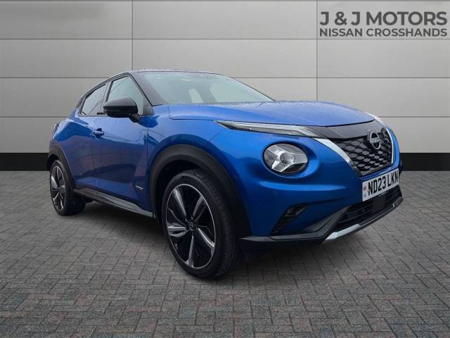Nissan Juke 1.6 Hybrid Tekna+ 5dr Auto Hatchback Petrol / Electric Hybrid Blue