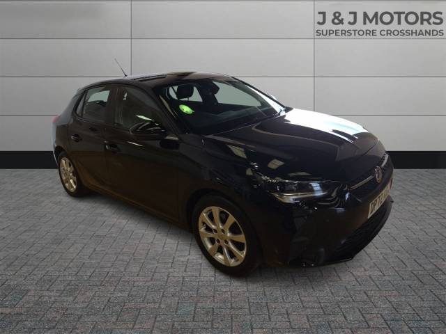 Vauxhall Corsa 1.2 Turbo Design 5dr Hatchback Petrol Black