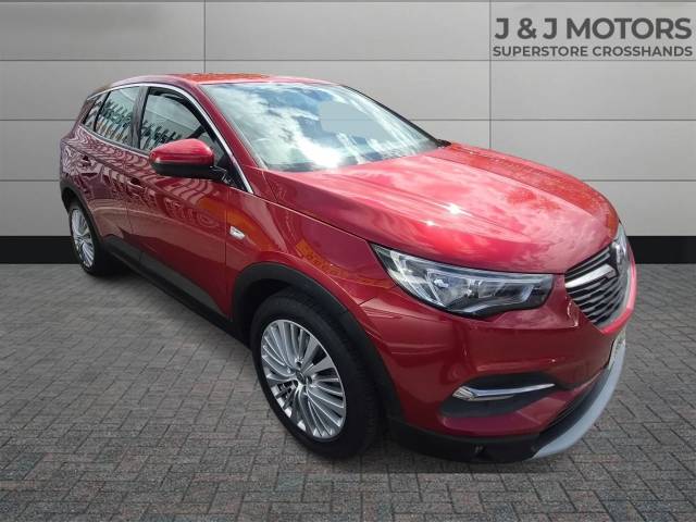 Vauxhall Grandland X 1.2 Turbo Tech Line Nav 5dr Auto [8 Speed] Hatchback Petrol Red