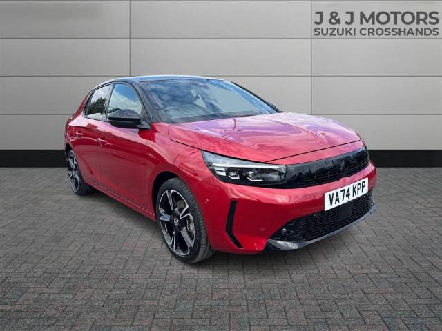 Vauxhall Corsa 1.2 Turbo Ultimate 5dr Hatchback Petrol Red