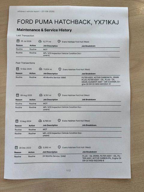 2021 Ford Puma 1.0 EcoBoost Hybrid mHEV Titanium 5dr DCT