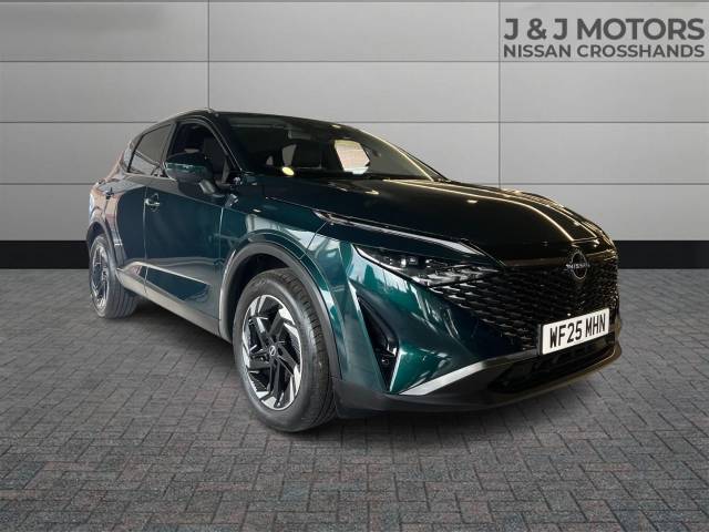 Nissan Qashqai 1.3 DiG-T MH 158 N-Connecta 5dr Xtronic Hatchback Petrol Green