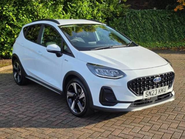 Ford Fiesta 1.0 EcoBoost Hybrid mHEV 125 Active 5dr Hatchback Petrol White