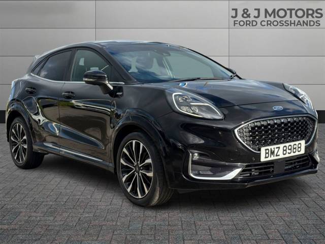 Ford Puma 1.0 EcoBoost Hybrid mHEV 155 ST-Line Vignale 5dr Hatchback Petrol Black