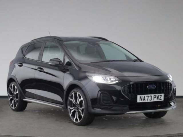 Ford Fiesta 1.0 EcoBoost Hybrid mHEV 125 Active X 5dr Hatchback Petrol Black