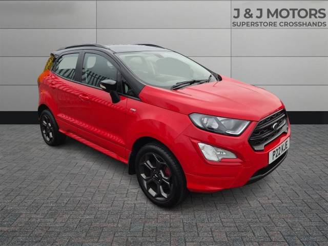 Ford Ecosport 1.0 EcoBoost 140 ST-Line 5dr Hatchback Petrol Red