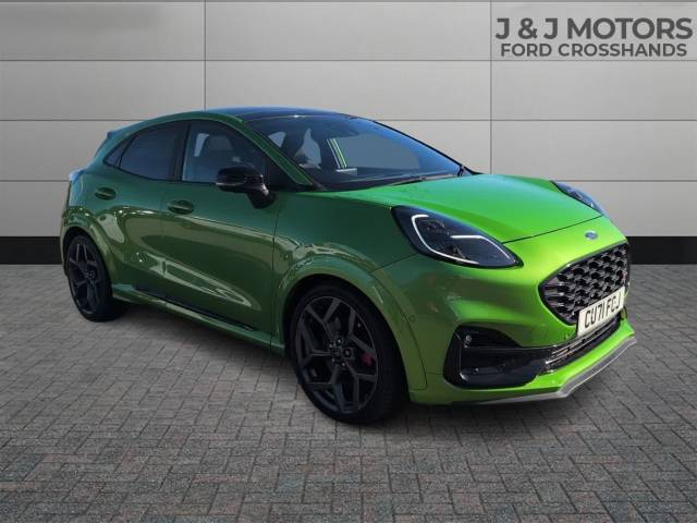 Ford Puma 1.5 200 ST Hatchback Petrol Mean Green