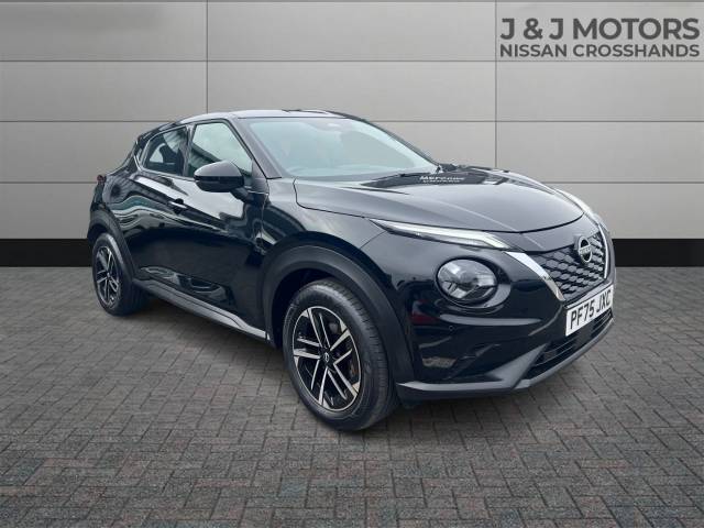 Nissan Juke 1.6 Hybrid N-Connecta 5dr Auto Hatchback Hybrid Black