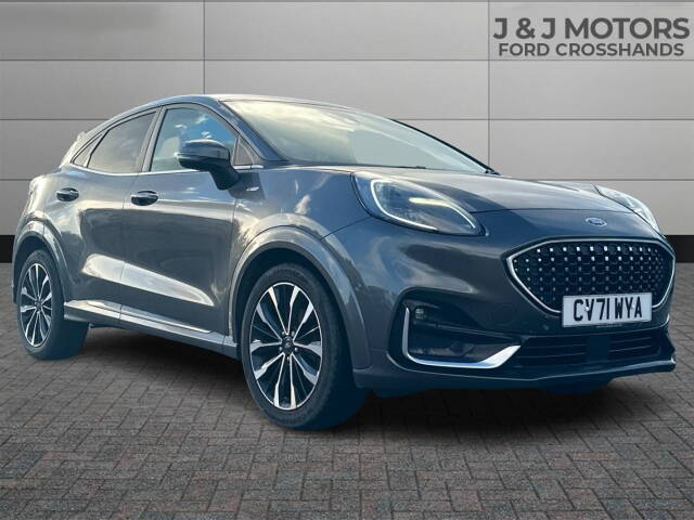 Ford Puma 1.0 EcoBoost Hybrid mHEV 155 ST-Line Vignale 5dr Hatchback Petrol Grey