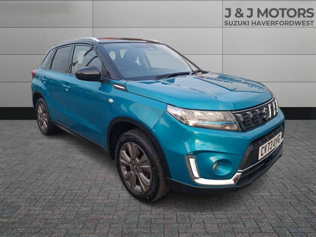 Suzuki Vitara 1.4 Boosterjet 48V Hybrid SZ-T 5dr Hatchback Petrol Turquoise