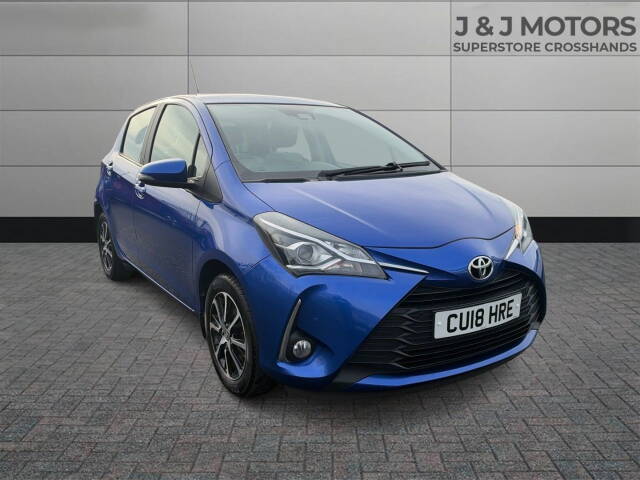 Toyota Yaris 1.5 VVT-i Icon Tech 5dr Hatchback Petrol Blue