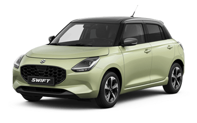 New Suzuki Swift - Cool Yellow and Mineral Grey
